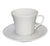 SET FILXHAN 6 COPE TEA CUP/SAUCER KAMELIA WHITE/CODE SET41.000.16