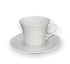 SET FILXHAN 6 COPE TEA CUP/SAUCER KAMELIA WHITE/CODE SET41.000.16