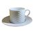 SET FILXHAN 6 COPE COFFEE CUP/SAUCER POLO WHITE/CODE SET34.000.17