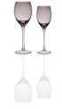 SET GOTA 6 COPE WATER GLASS FOOT 35CL IRID PURPLE/CODE 52.012.53