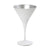 SET GOTE MARTINI 6 COPE V MARTINI GLASS WHITE  250CC/CODE RAB319K6