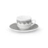 SET FILXHANE 6 COPE COFFEE CUP/SAUCER PLAZA/CODE 25.743.17