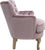 POLTRON VELVET ARMCHAIR IN PURPLE W/WOODEN LEGS  62Χ70Χ75/44CM/CODE 3-50-176-0020